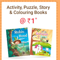 Activity, Puzzle, Story & Colouring Books @ Rs. 1* | Coupon: MAR1BK