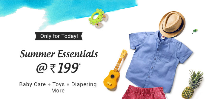 Summer Essentials @ Rs. 199*