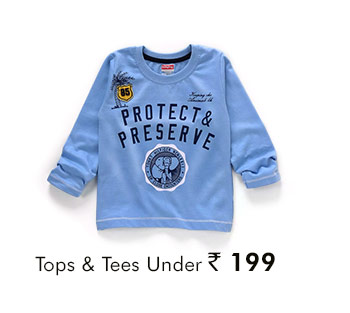 Tops & Tees Under Rs. 199