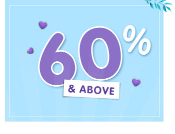 60% & Above