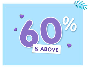 60% & Above