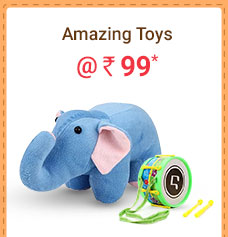 Amazing Toys @ Rs. 99* | Coupon: M99MAY