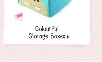 Colourful Storage Boxes - Starts at Rs. 225*