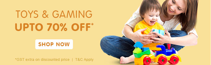 Toys & Gaming - Upto 70% OFF*