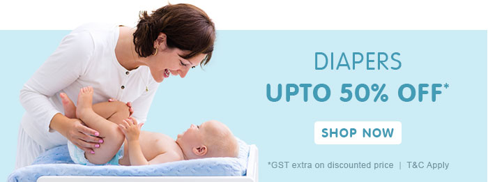 Diapers - Upto 50% OFF*