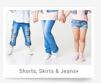 Shorts, Skirts & Jeans