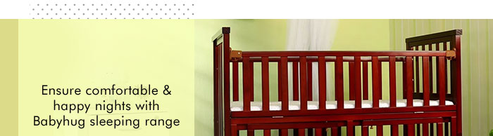 Ensure comfortable & happy nights with Babyhug sleeping range