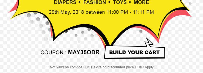 COUPON : MAY35ODR | BUILD YOUR CART