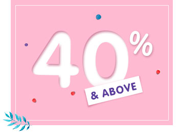 40% & Above