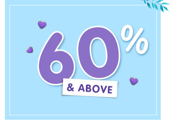 60% & Above