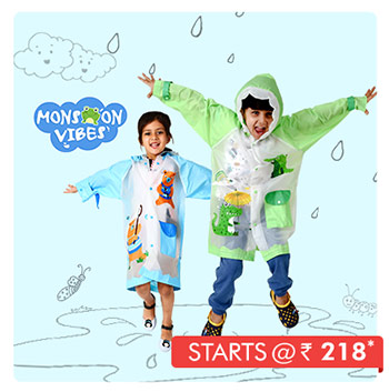 Monsoon Vibes Starts @ Rs. 218*