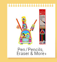 Pen/Pencils, Eraser & More