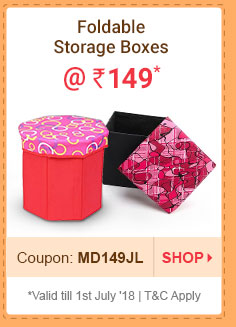 Foldable Storage Boxes @ Rs. 149* | Coupon: MD149JL