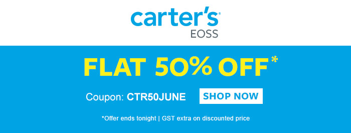 Carter's EOSS - Flat 50% OFF*