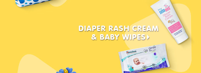 Diaper Rash Cream & Baby Wipes