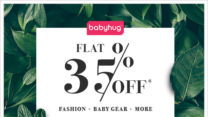 Flat 35% OFF* on Entire Babyhug Range | Coupon- JULY35BHG