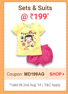 Sets & Suits @  Rs. 199 | Coupon: MD40JL