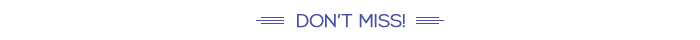 Don't Miss Don't Miss