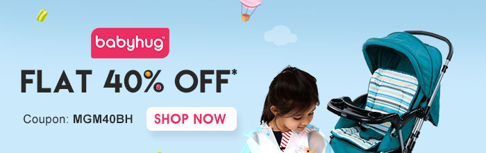 Flat 40% OFF* on Entire Babyhug Range