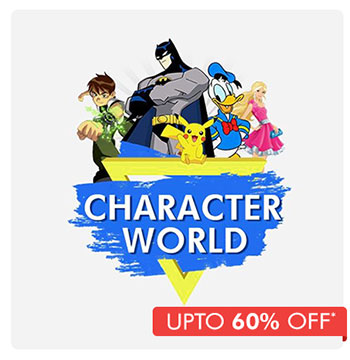 Character World - Upto 60% OFF*