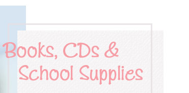 Books, CDs & School Supplies