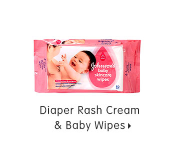 Diaper Rash Cream & Baby Wipes