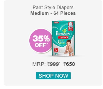 Pampers Pant Style Diapers Large - 64 Pieces