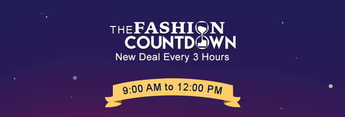 The Fashion Countdown - New Deal Every 3 Hours