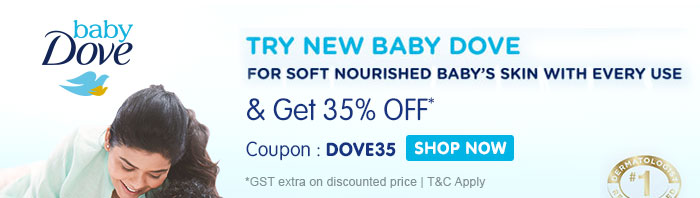 Baby Dove_Flat 35% OFF*