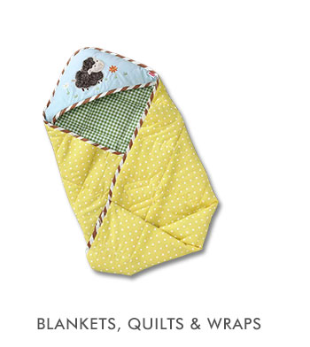 Blankets, Quilts & Wraps