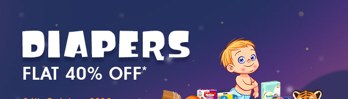 Diapers_Flat 40% OFF*