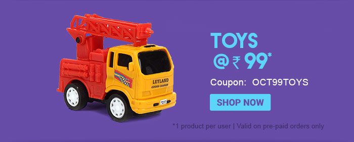 Toys @ Rs. 99*