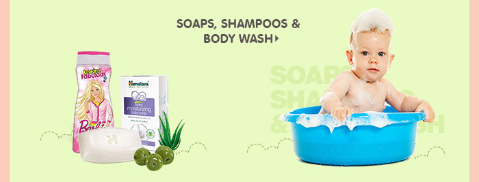 Soaps, Shampoos & Body Wash