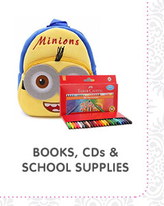 Books, CDs & School Supplies