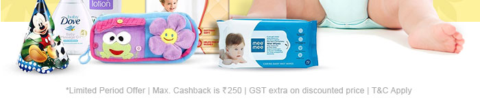 *Limited Period Offer | Max. Cashback is Rs. 250 | GST extra on discounted price | T&C Apply