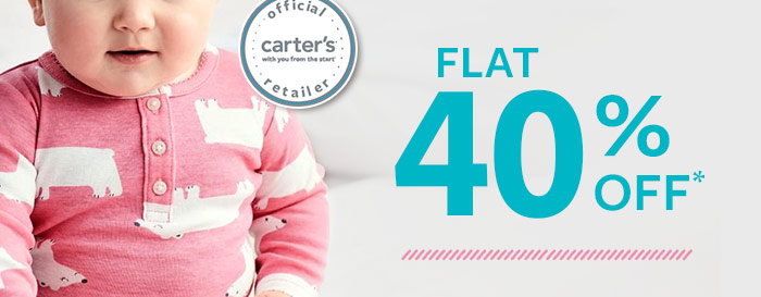 Flat 40% OFF*