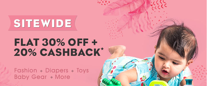 Sitewide_Flat 30% OFF   20% Cashback*