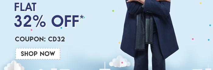 SITEWIDE - Flat 32% OFF*