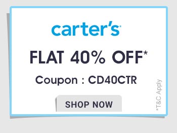 Carter's - Flat 40% OFF*