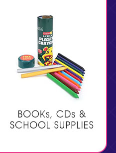 Books, CDs & School Supplies