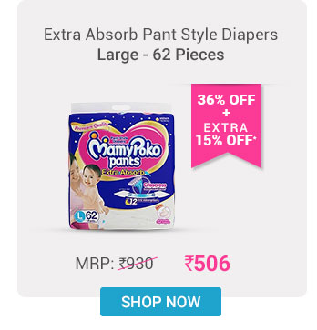 MamyPoko Extra Absorb Pant Style Diapers Large