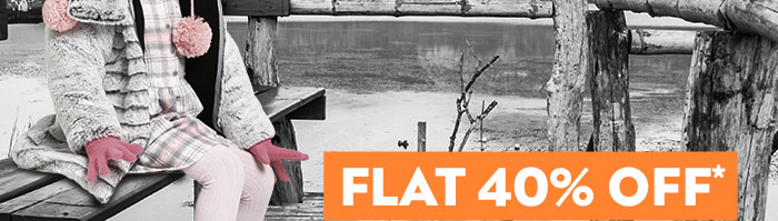 Flat 40% OFF*