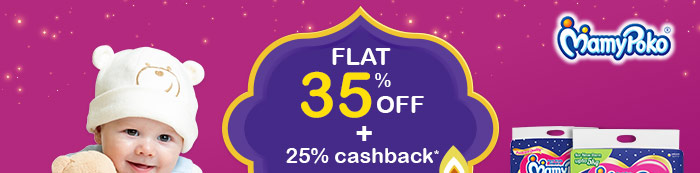 Flat 35% OFF   25% Cashback*