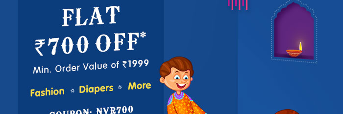 SITEWIDE  -  Flat Rs 700 OFF on Min. Order Value of Rs 1999  |  Coupon: NVR700