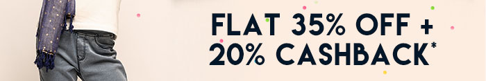 Flat 35% OFF   20% Cashback*