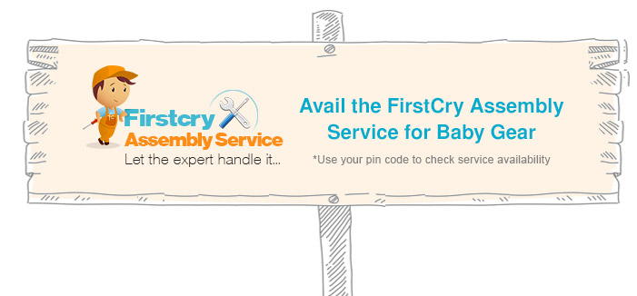 Avail the FirstCry Assembly Service for Baby Gear