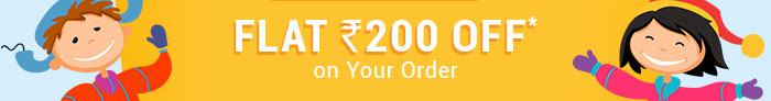 Flat Rs. 200 OFF*_on your orders