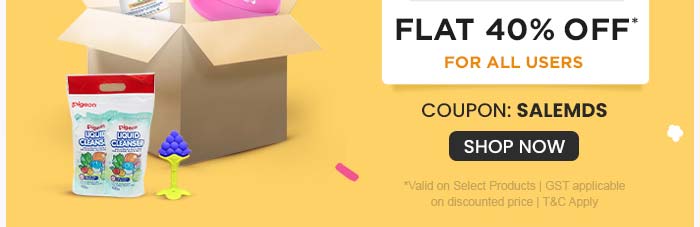 Flat 40% OFF* For All Users