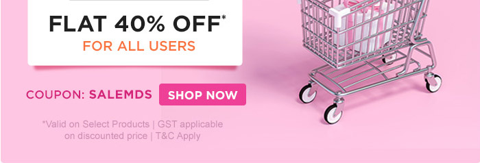 Mega Discount Store Flat 40% OFF* For All Users