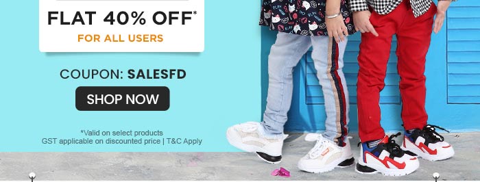 FLAT 40% OFF* For All Users